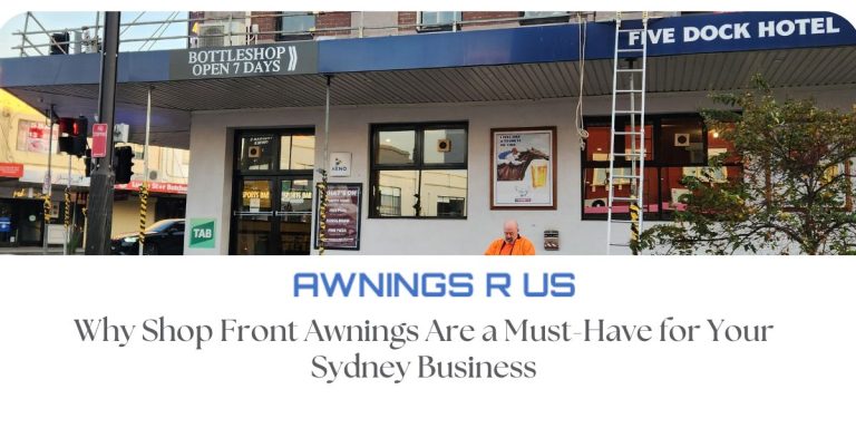 Shop Front Awnings