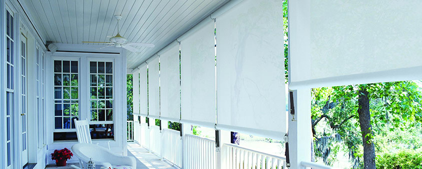 Straight Drop Awnings for Commercial Shade